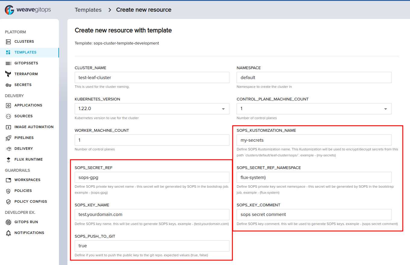 Bootstrap SOPS